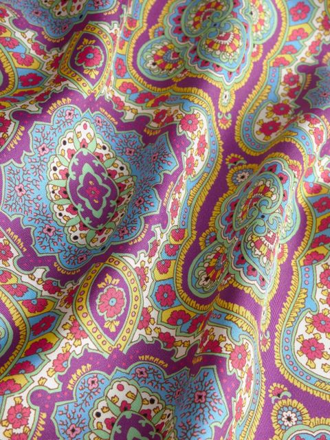 ETRO paisley-print silk shirt - Pink