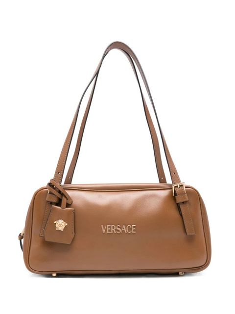 Versace medium Tag shoulder bag - Brown - zdjęcie produktu nr 1