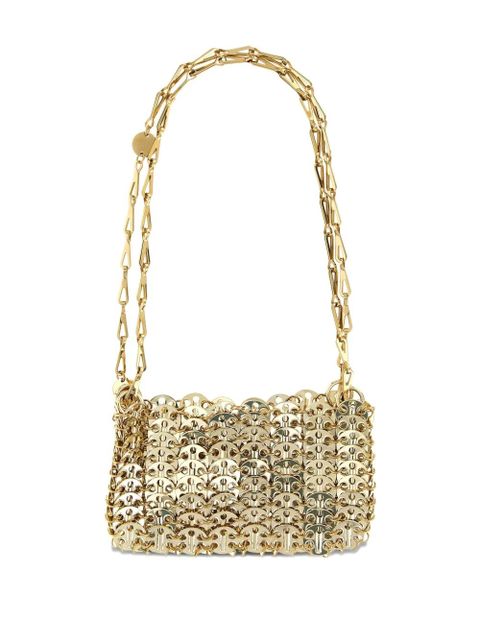 Rabanne 1969 metal-mesh mini bag - Gold