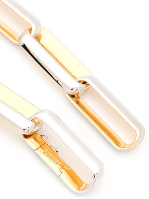 Jil Sander anchor-chain necklace - Gold