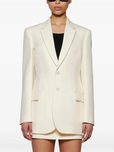 WARDROBE.NYC Contour blazer - White