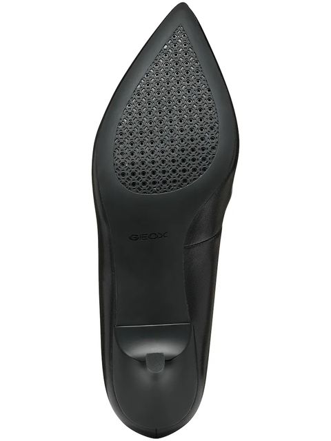 Geox szpilki skórzane D KLEOPY kolor czarny D55YBA 000TU C9999