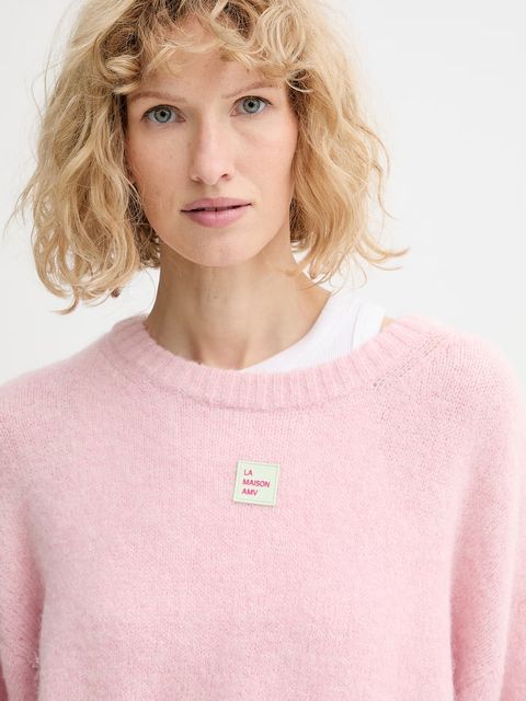 American Vintage sweter z dodatkiem wełny