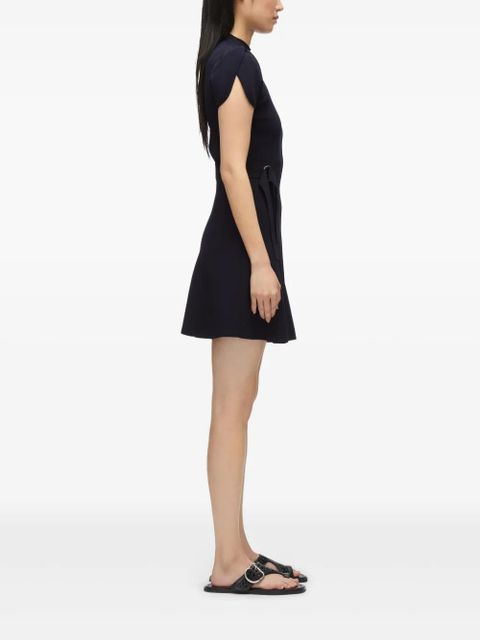 3.1 Phillip Lim ribbed tulip dress - Blue