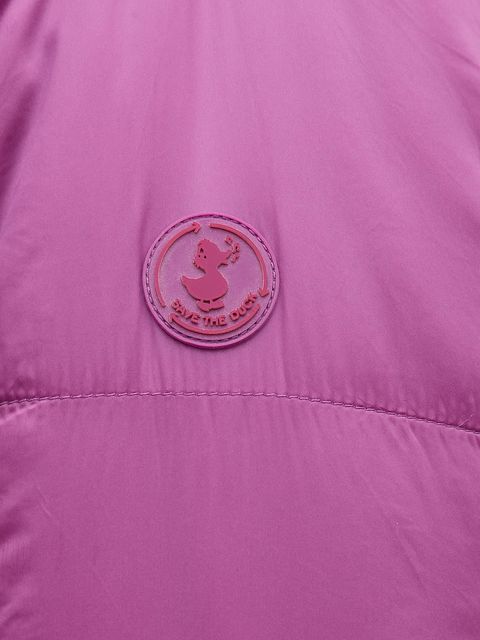 Save The Duck kurtka dwustronna YUKI kolor fioletowy zimowa D32492W.FURY21 - zdjęcie produktu nr 2