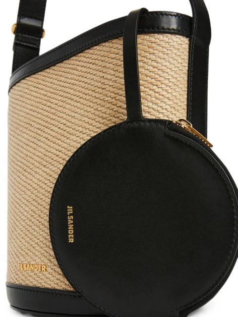 Jil Sander Cannolo bucket bag - Neutrals