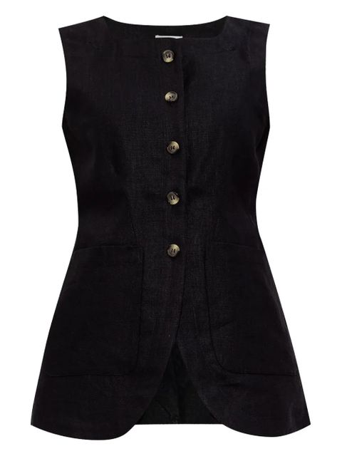 Posse Emma waistcoat - Black - zdjęcie produktu nr 1