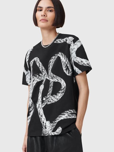 AllSaints t-shirt bawełniany HALYARD - zdjęcie produktu nr 1