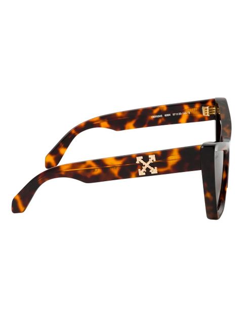 Off-White Edvard cat-eye sunglasses - Brown