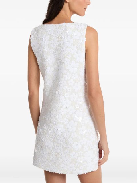 Michael Kors sequin-embellished floral-pattern dress - White - zdjęcie produktu nr 2
