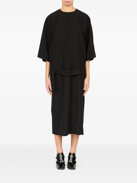 MM6 Maison Margiela belted midi dress - Black