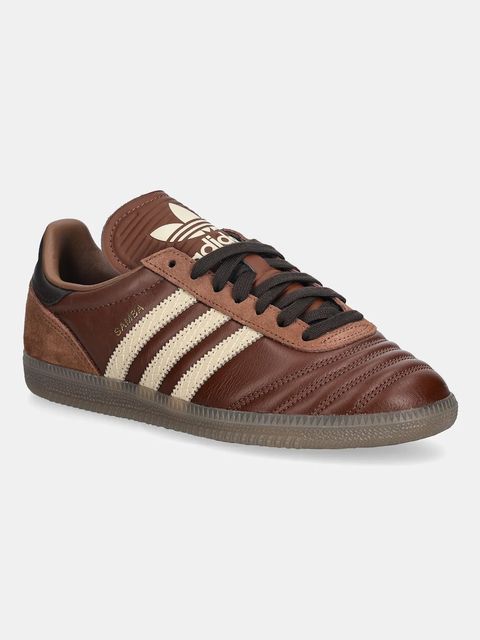 adidas Originals sneakersy skórzane Samba Jp damskie kolor brązowy JR0962 - zdjęcie produktu nr 1