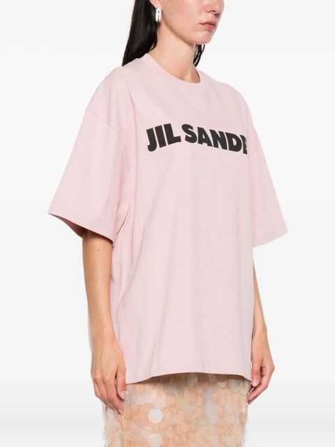 Jil Sander logo-print T-shirt - Pink - zdjęcie produktu nr 2