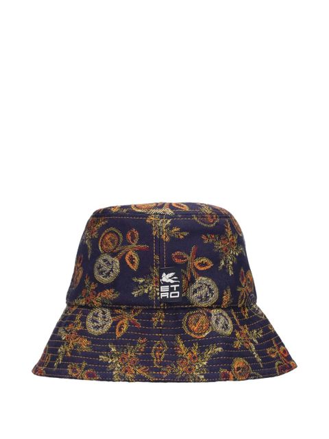 ETRO floral-print bucket hat - Blue - zdjęcie produktu nr 1