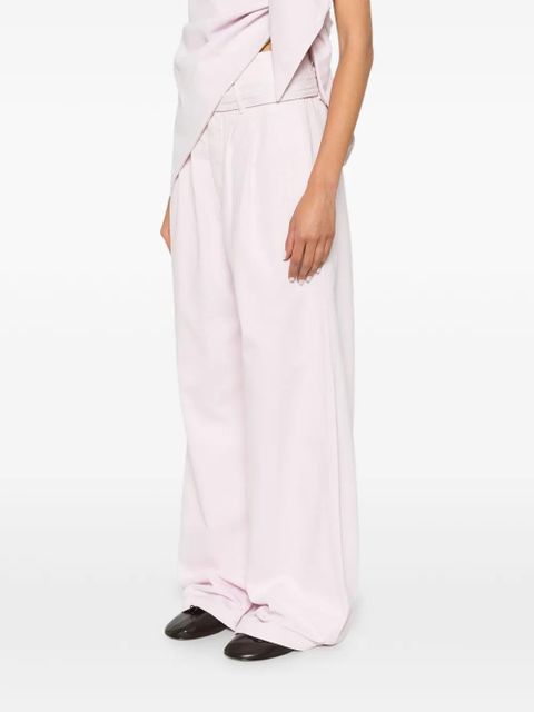 AGOLDE Corset belted jeans - Pink