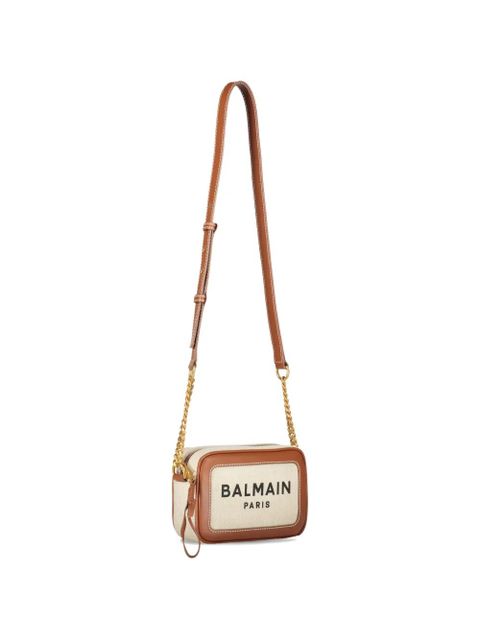 Balmain logo shoulder bag - Neutrals