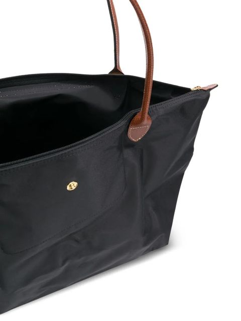 Longchamp large Le Pliage tote bag - Black