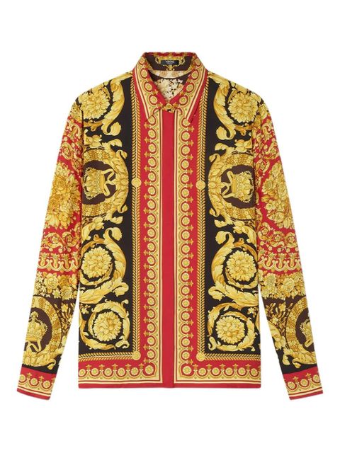 Versace Barocco silk shirt - Red - zdjęcie produktu nr 1