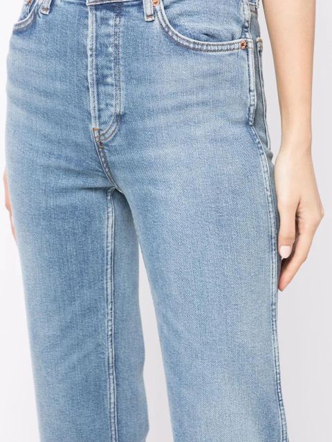 RE/DONE high-rise loose jeans - Blue