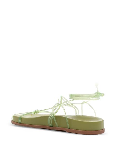 FARM Rio spaghetti jelly sandals - Green