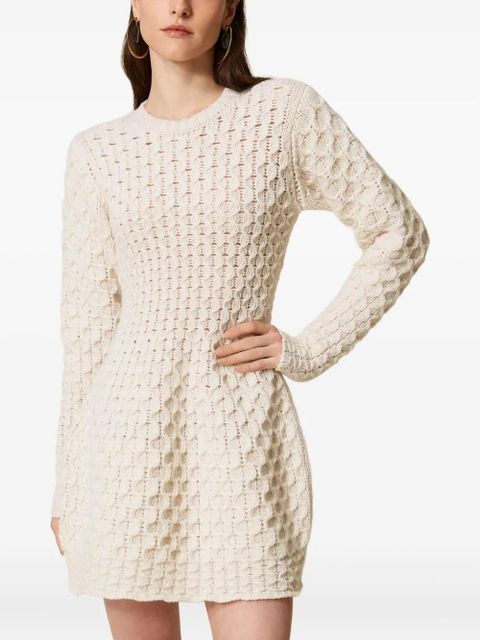 TWINSET open-back dress - Neutrals - zdjęcie produktu nr 2