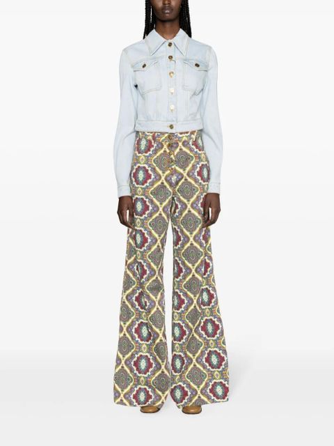 ETRO high-rise flared jeans - White - zdjęcie produktu nr 2