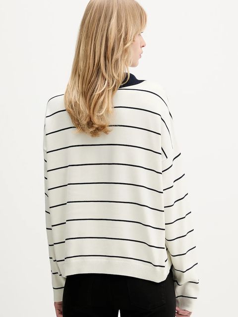 Gestuz sweter damski kolor beżowy lekki 10910829 - zdjęcie produktu nr 2