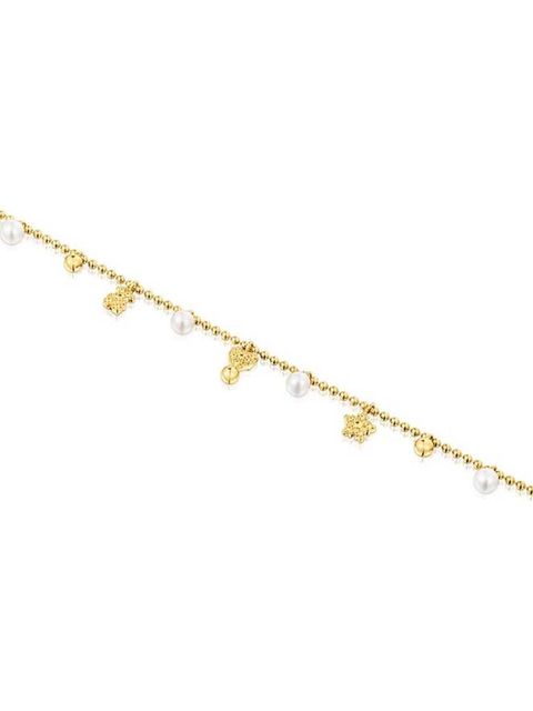 Tous bransoletka ze srebra pokrytego złotem 1004104300