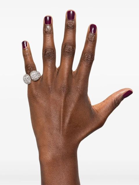 Swarovski Sublima crystal cocktail ring - Silver - zdjęcie produktu nr 2