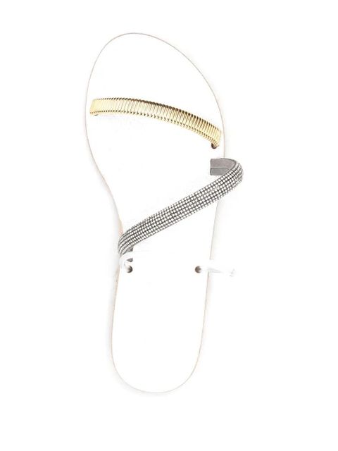 Ancient Greek Sandals open-toe flat sandals - Silver