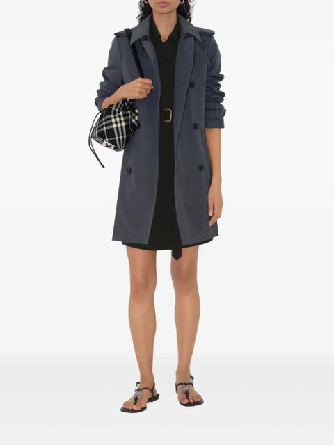 Burberry short trench coat - Grey