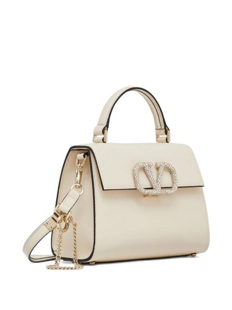 Valentino Garavani small VSling embellished handbag - Neutrals - zdjęcie produktu nr 1