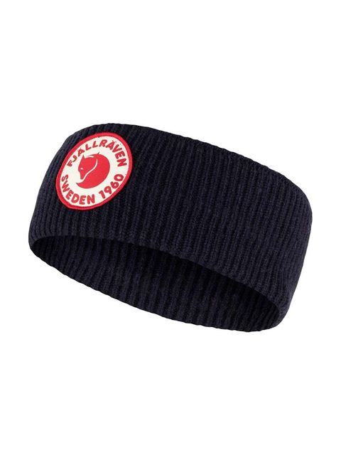 Fjallraven opaska wełniana 1960 Logo kolor granatowy - zdjęcie produktu nr 1