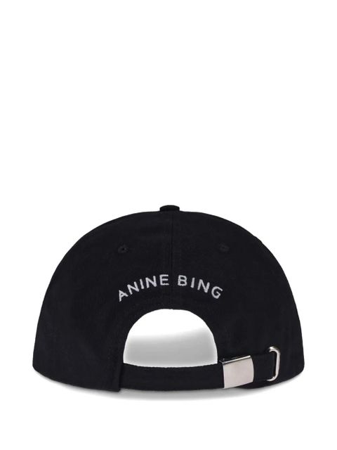ANINE BING logo-detail hat - Black - zdjęcie produktu nr 2
