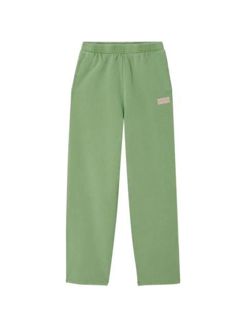 American Vintage Plizzy straight-leg track pants - Green - zdjęcie produktu nr 1