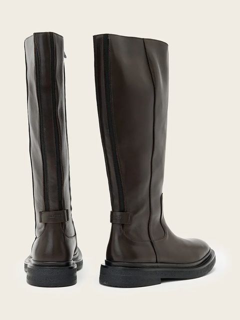 AllSaints kozaki skórzane Escher Rider Boot
