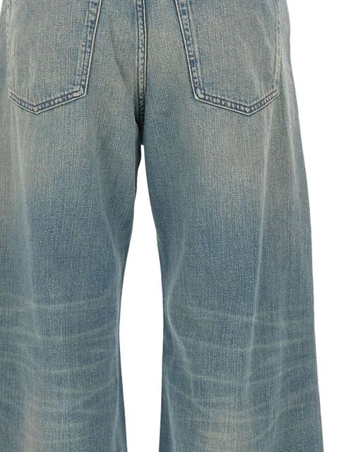 Diesel wide-leg jeans - BLUE AND GREEN
