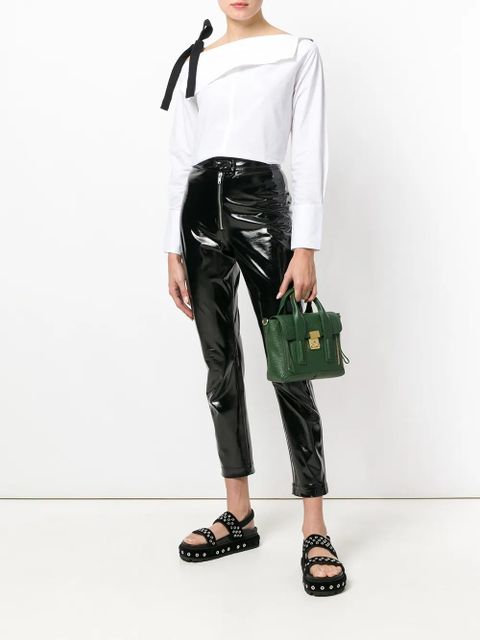 3.1 Phillip Lim Pashli mini satchel bag - Green - zdjęcie produktu nr 2