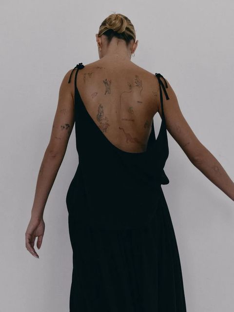 MUUV. t-shirt bez rękawów DUE kolor czarny