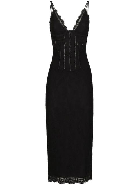 Dolce & Gabbana lace slip dress - Black - zdjęcie produktu nr 1