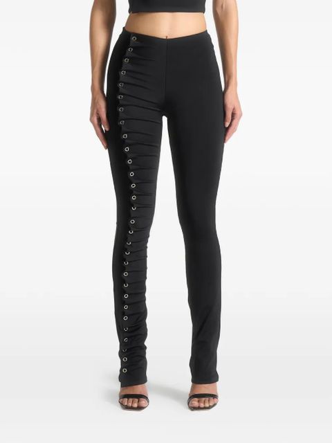 Manière De Voir eyelet-detail leggings - Black - zdjęcie produktu nr 1