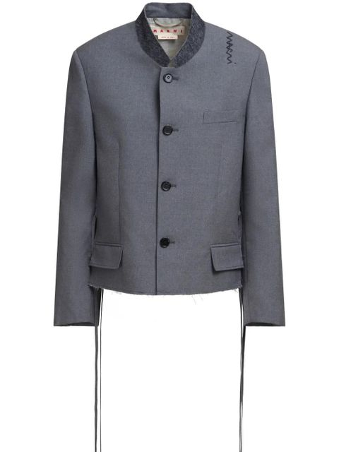 Marni virgin wool jacket - Grey - zdjęcie produktu nr 1