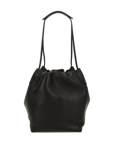 Loro Piana gathered shoulder bag - Black - zdjęcie produktu nr 2