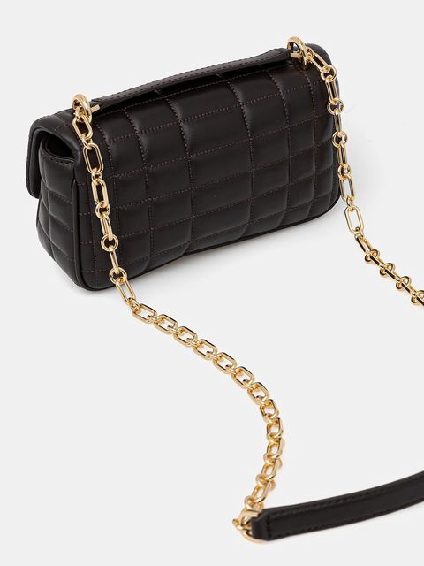 MICHAEL Michael Kors torebka skórzana kolor brązowy 30R4G2RL5L