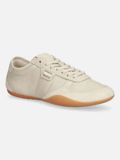 Tommy Jeans TJ BALLET SNEAKER sneakersy damskie skórzane - zdjęcie produktu nr 1