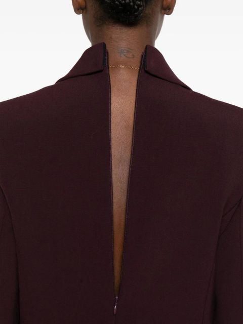 Victoria Beckham wool-blend blazer - Red