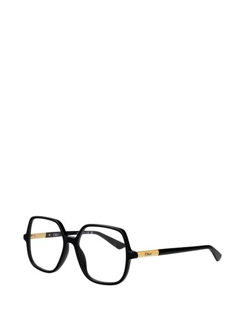 Chloé geometric-frame glasses - Black - zdjęcie produktu nr 2