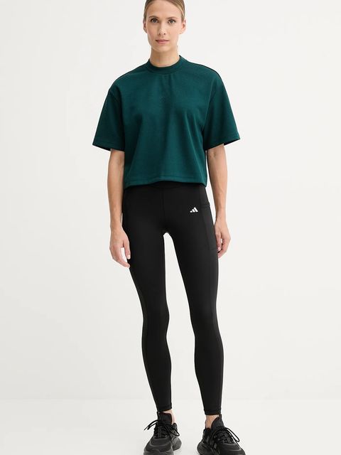 adidas Performance t-shirt treningowy Motion damski kolor zielony JM4475