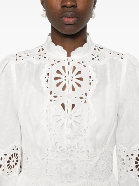 ZIMMERMANN Acacia mini dress - White