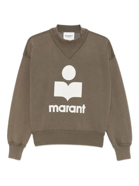 MARANT ÉTOILE Moby sweatshirt - Green - zdjęcie produktu nr 1